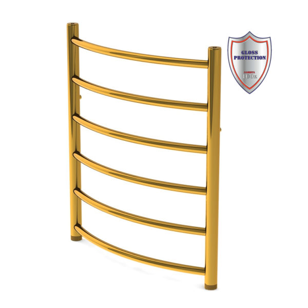 Водяной полотенцесушитель gloss&reiter rainbow Л. 50х60.Д6.g1 (gold)