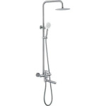 Душевая система с верхним душем смесителем и ручной лейкой из нержавеющей стали f24801