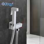 Гигиенический душ со смесителем латунь/хром frap f7502
