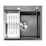 Кухонная мойка графит avina hm5045 pvd