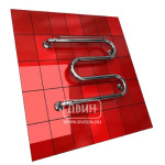 Водяной полотенцесушитель Двин m с полочкой 50/50
