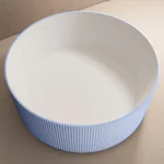 Ванна из искусственного камня ABBER Stein AS9679Blau голубая