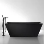 Ванна из искусственого камня ABBER Berlin AM9912B черная
