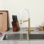 Смеситель для кухни Frap F4398-3 с подключением фильтра питьевой воды — изображение 5
