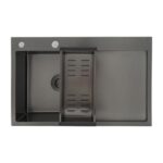 Кухонная мойка Gappo GS7850-6L черный