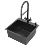 Кухонная мойка Roxen Simple 50 PVD Black — изображение 13