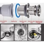 Кухонная мойка Roxen Uno 54 560210-54-S Satin Текстура — изображение 6